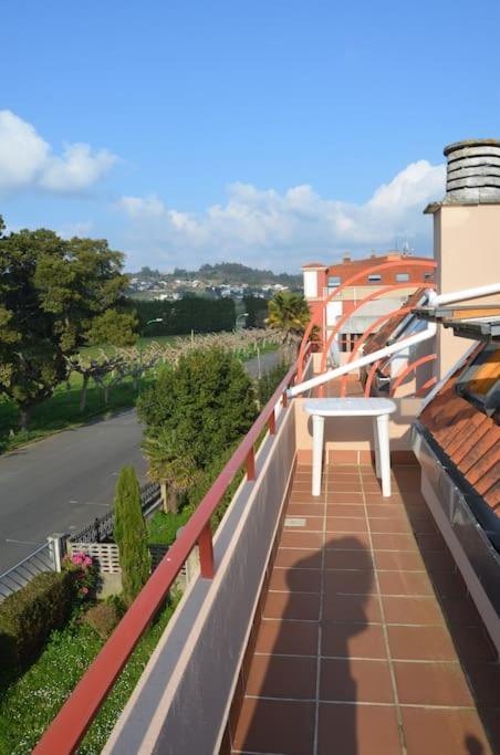 Precioso Atico A Pie De Playa, En Mino. Apartment Exterior foto