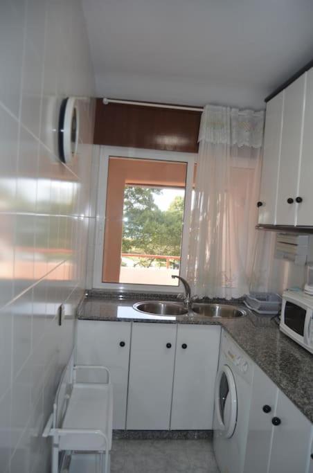 Precioso Atico A Pie De Playa, En Mino. Apartment Exterior foto
